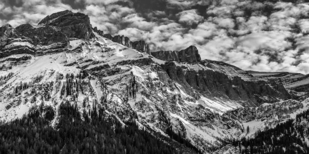 The north face of the Schluchhorn extending towards the Sanetschhorn. Both part of the Diablerets massif. Schluchhorn North Face - Copyright Johan Peijnenburg - NiO Photography